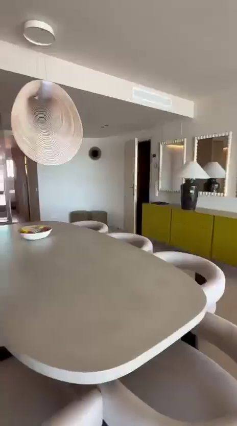 Dining area · 5-bedroom apartment with views of Dalt Vila, Marina Botafoch