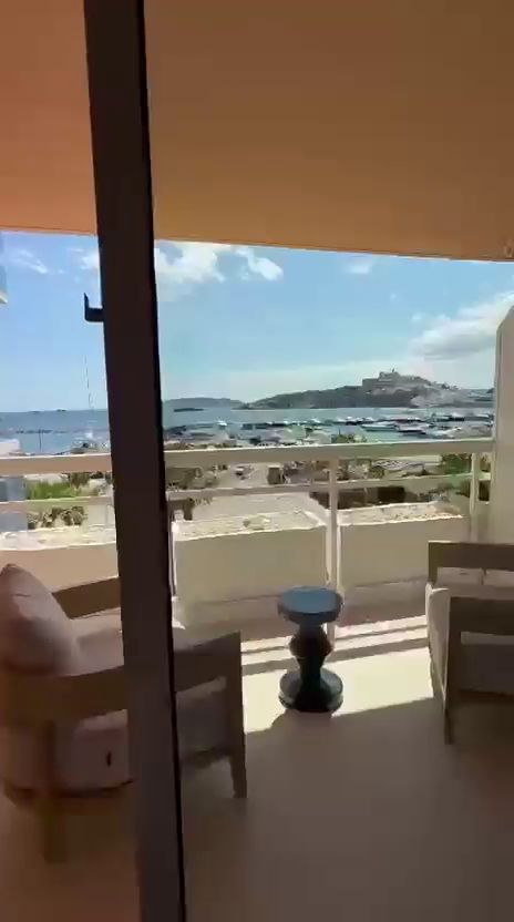 Master bedroom · 5-bedroom apartment with views of Dalt Vila, Marina Botafoch