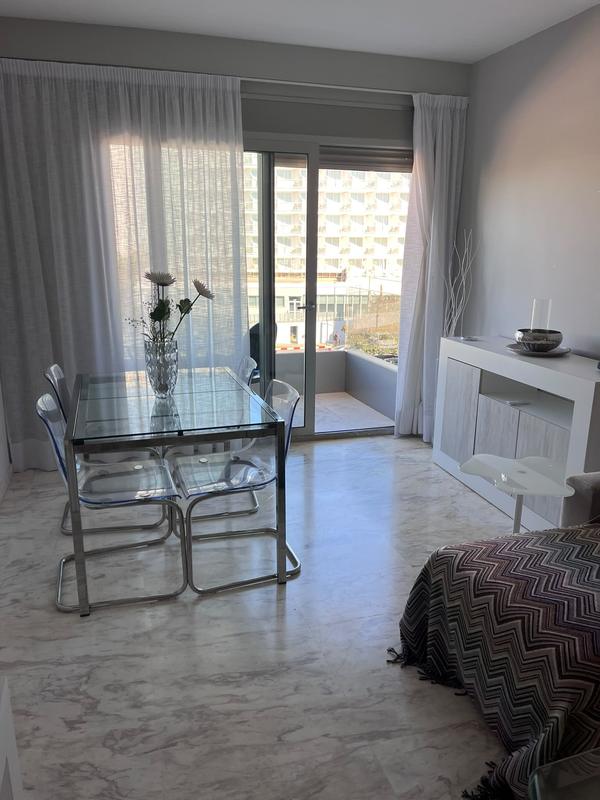 Dining area · 2-bedroom apartment with pool, Playa d'en Bossa