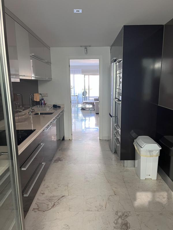 Kitchen · 2-bedroom apartment with pool, Playa d'en Bossa
