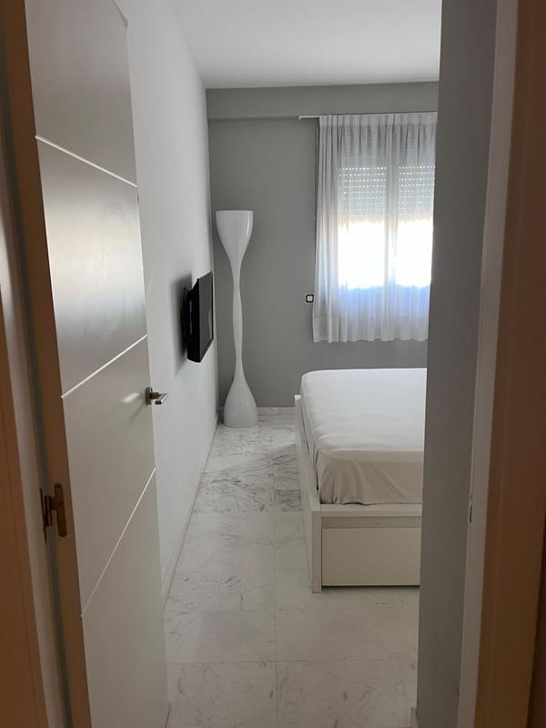 Bedroom · 2-bedroom apartment with pool, Playa d'en Bossa
