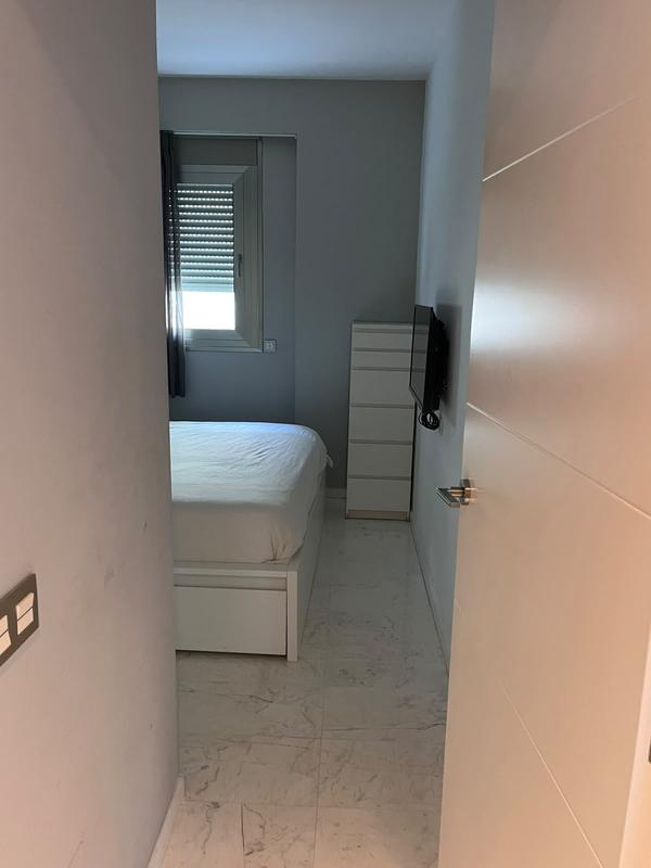Bedroom · 2-bedroom apartment with pool, Playa d'en Bossa